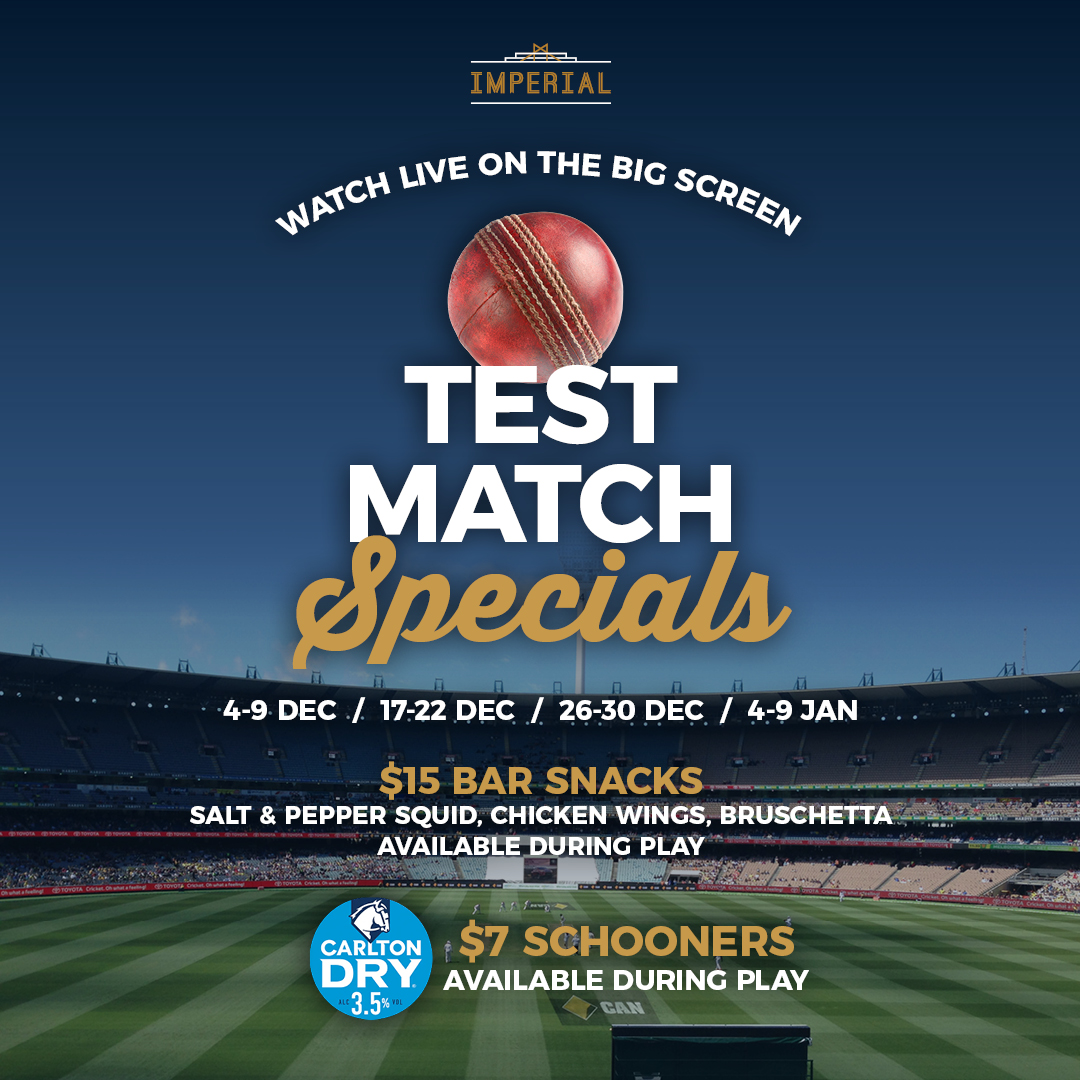 Imperial Cricket Test Matches FB